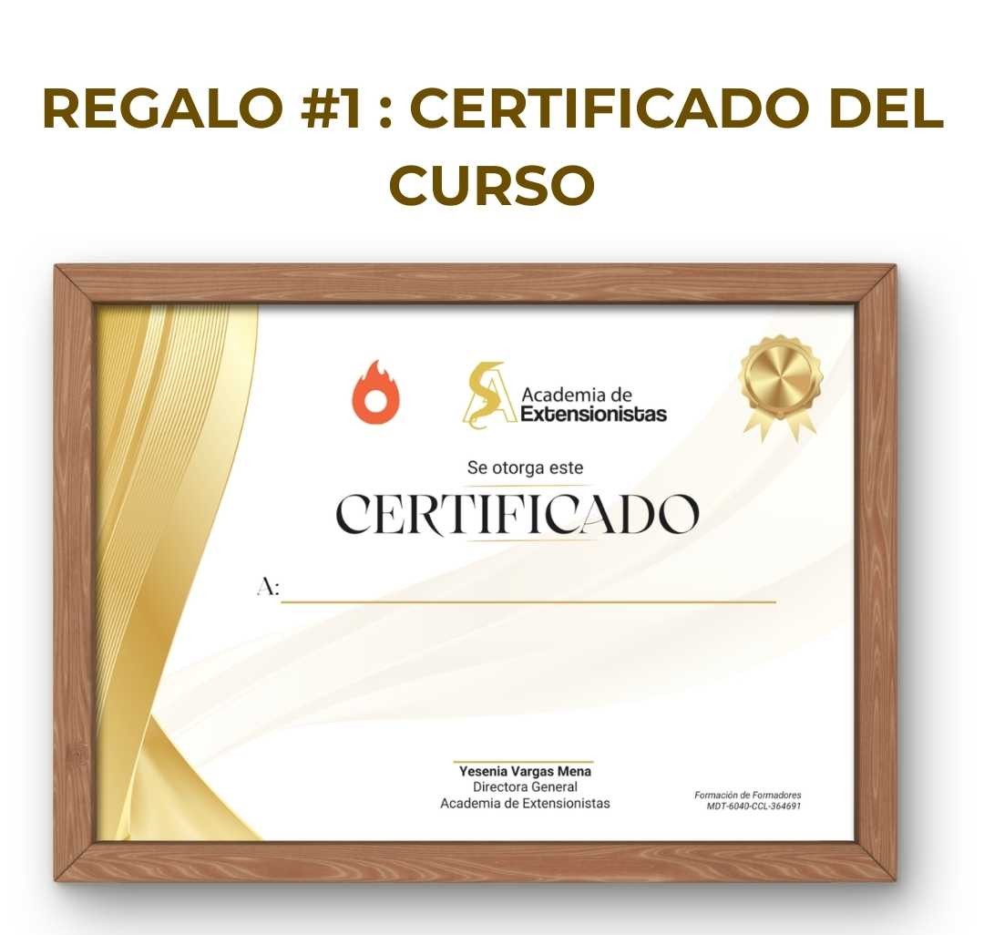 Bono certificado de finalización