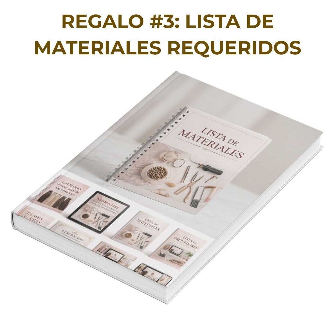 Bono lista de materiales