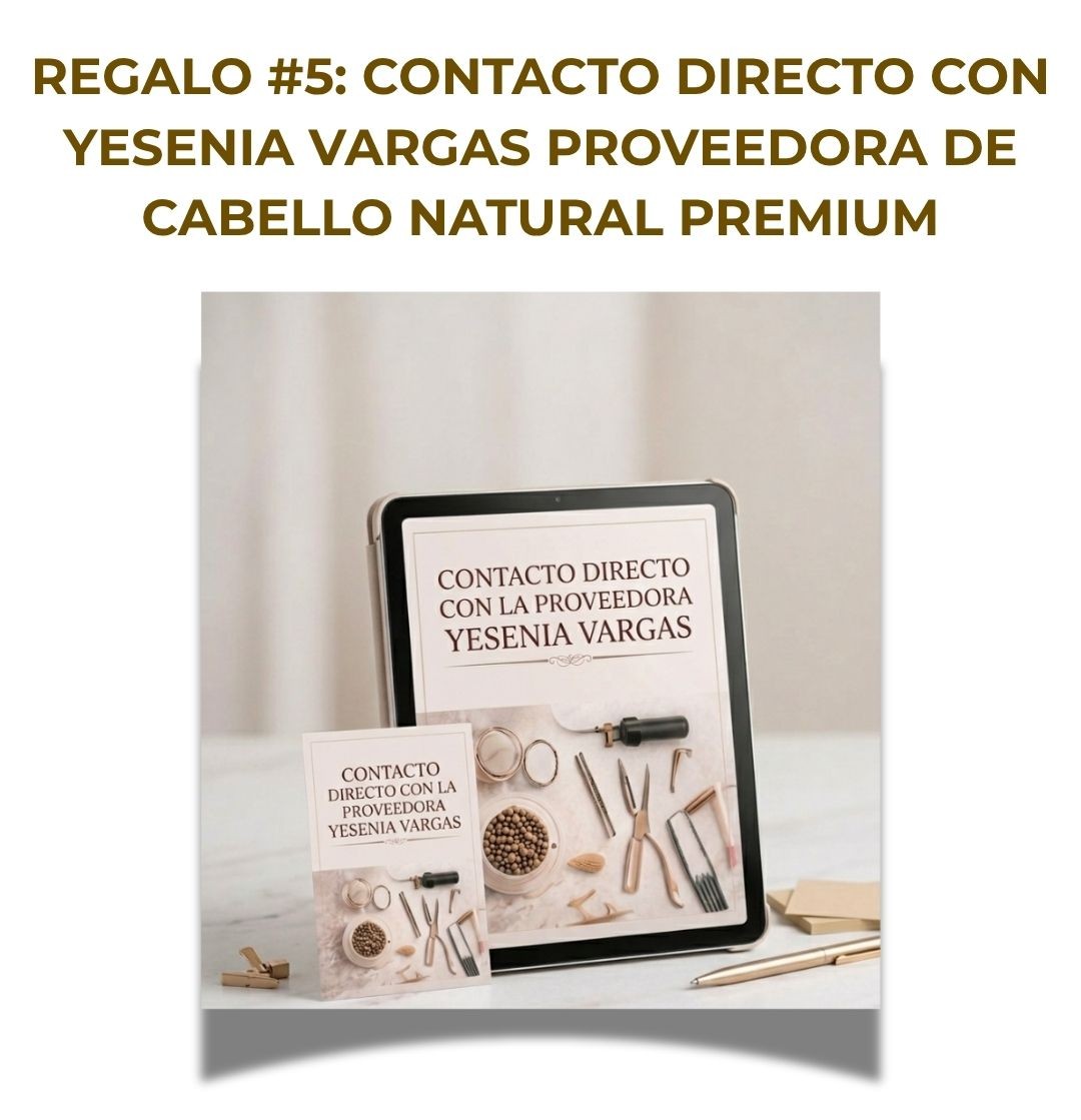 Bono proveedores de cabello